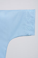 Patawali Baby Girls Baju Kurung - Light Blue