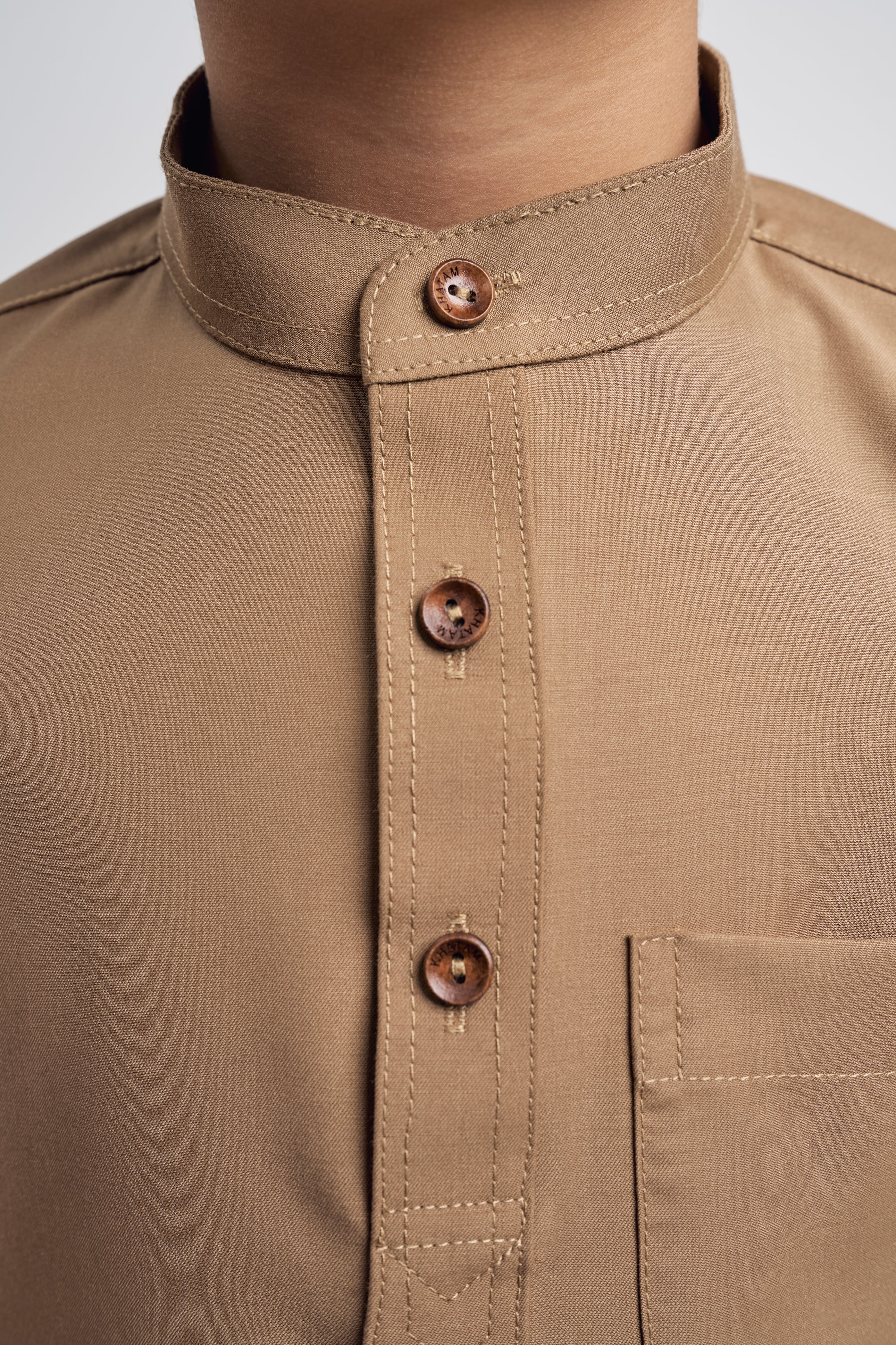 Patawali Boys Baju Melayu Cekak Musang - Hazel Brown