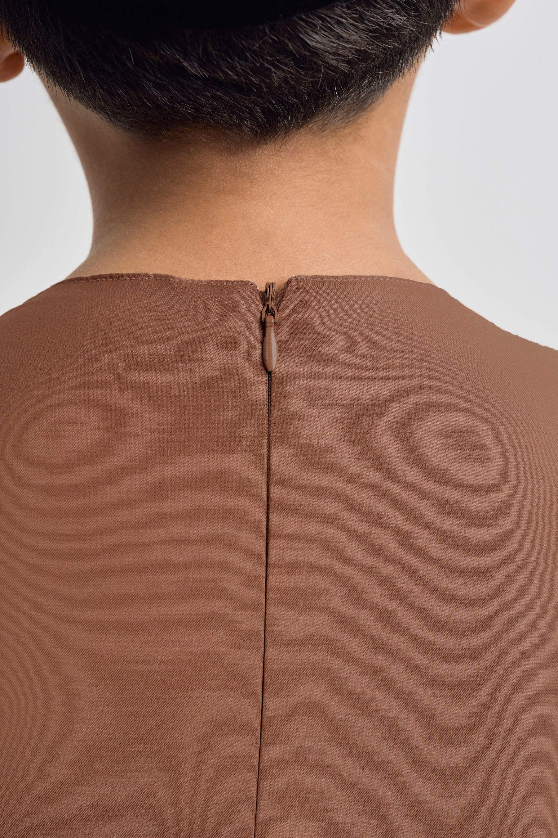 Patawali Boys Baju Melayu Teluk Belanga - Coffee Brown