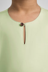 Patawali Boys Baju Melayu Teluk Belanga - Honeydew