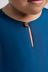 Patawali Boys Baju Melayu Teluk Belanga - Turquoise