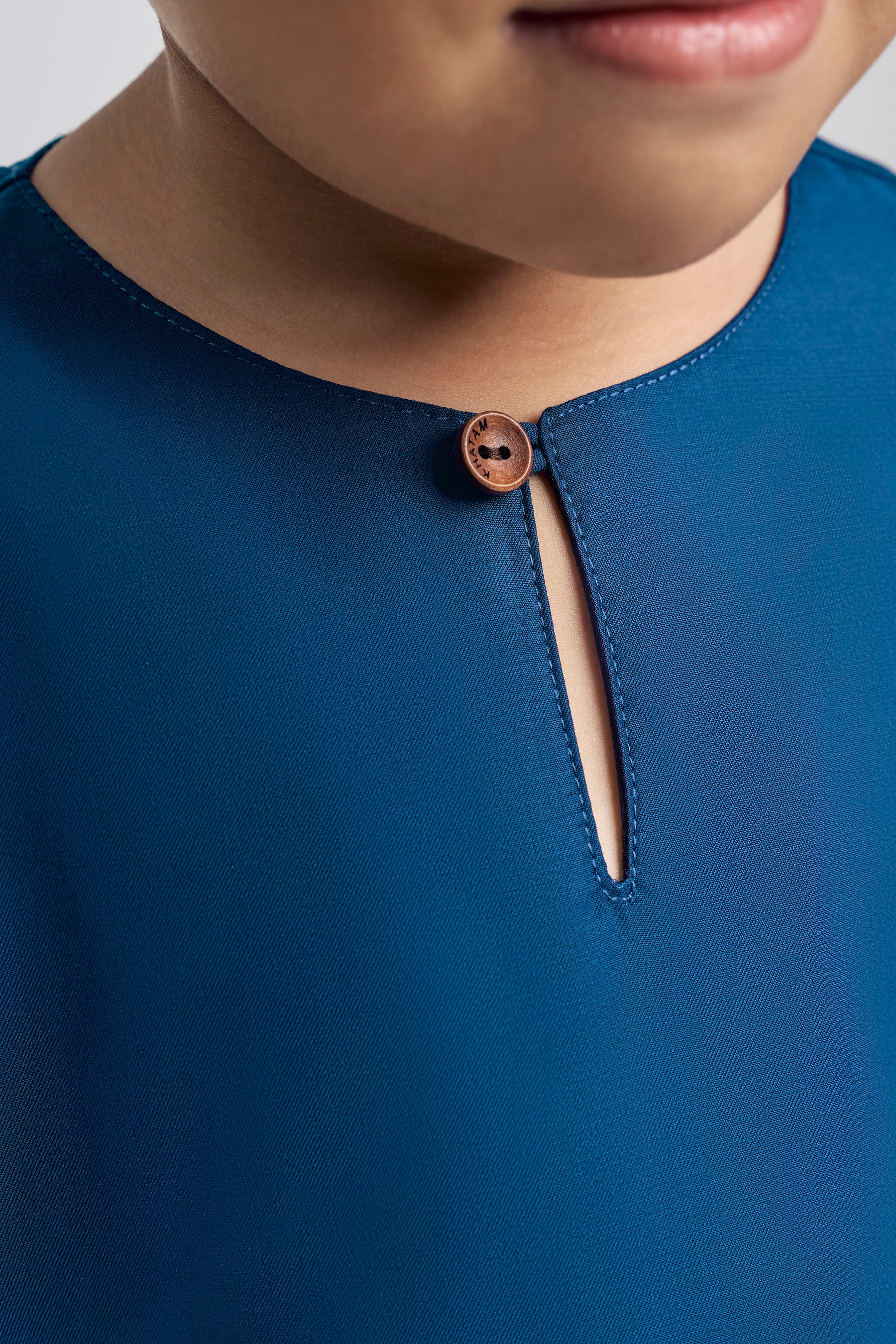 Patawali Boys Baju Melayu Teluk Belanga - Turquoise