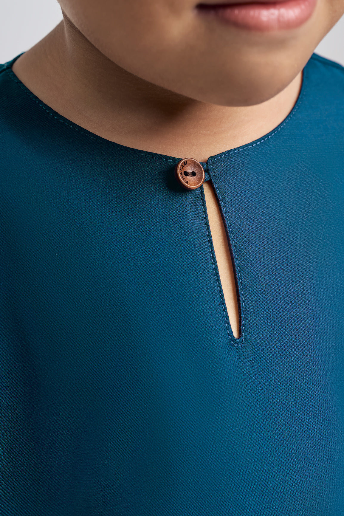 Patawali Boys Baju Melayu Teluk Belanga - Deep Teal