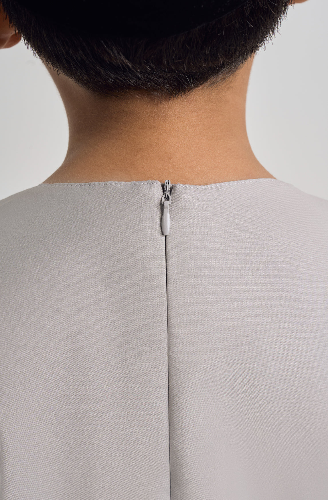 Patawali Boys Baju Melayu Teluk Belanga - Ash Grey