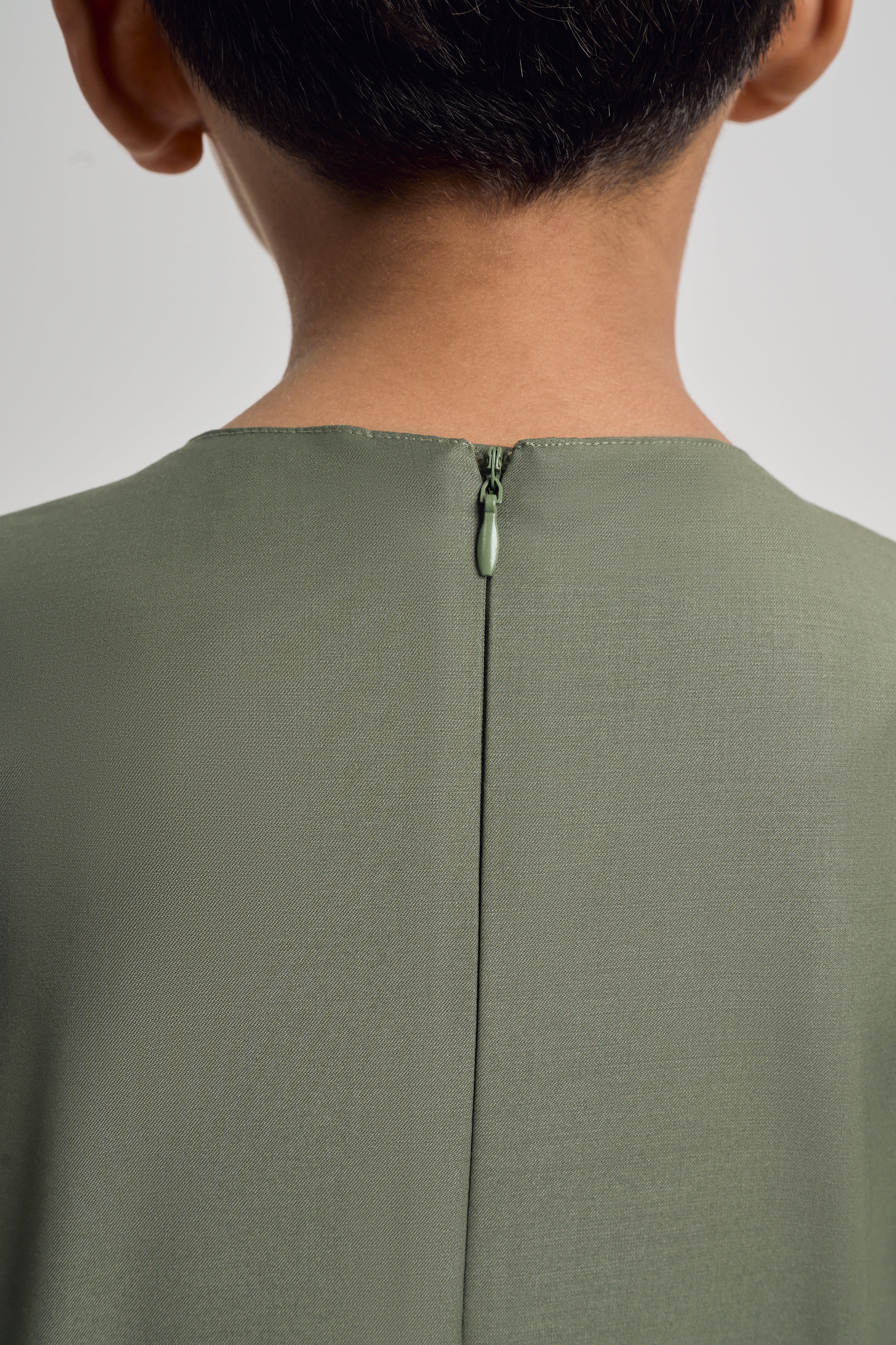 Patawali Boys Baju Melayu Teluk Belanga - Pickle Green