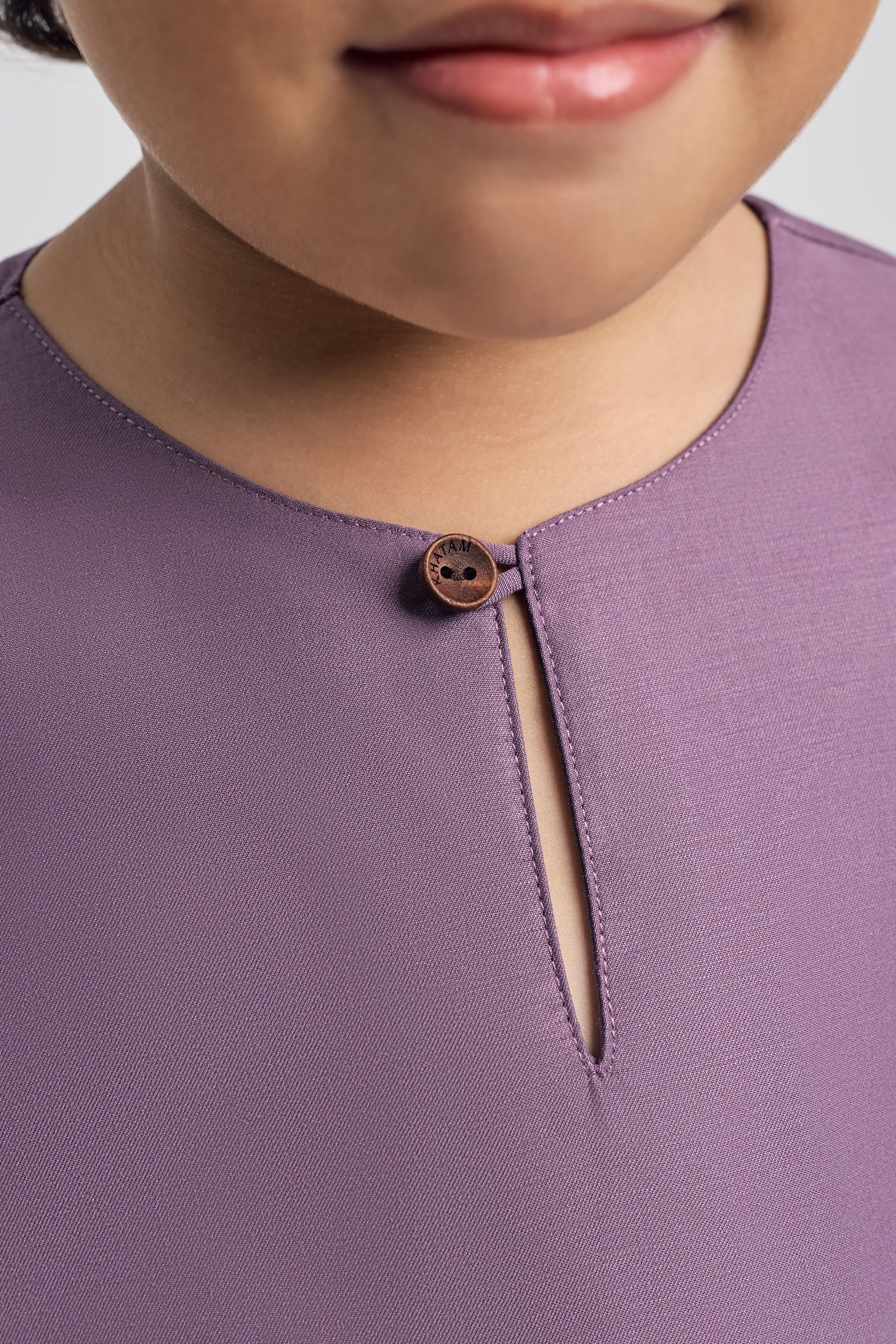 Patawali Boys Baju Melayu Teluk Belanga - Dusty Lilac