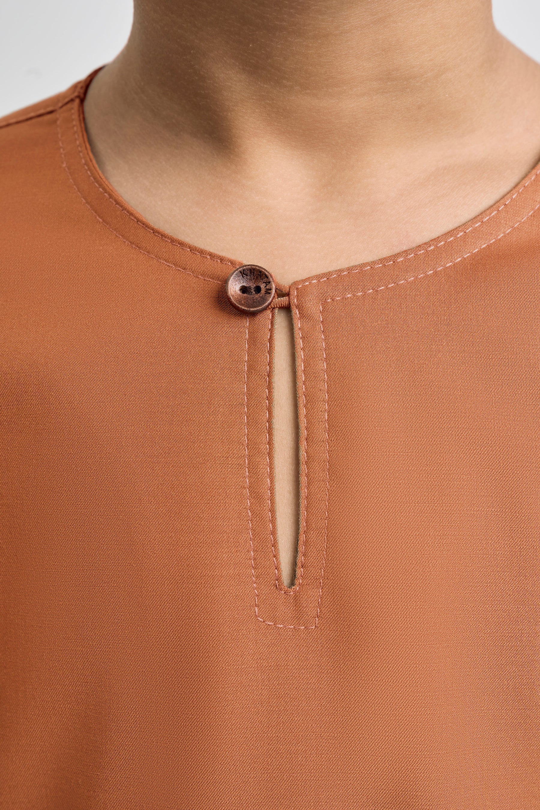 Patawali Boys Top - Apricot