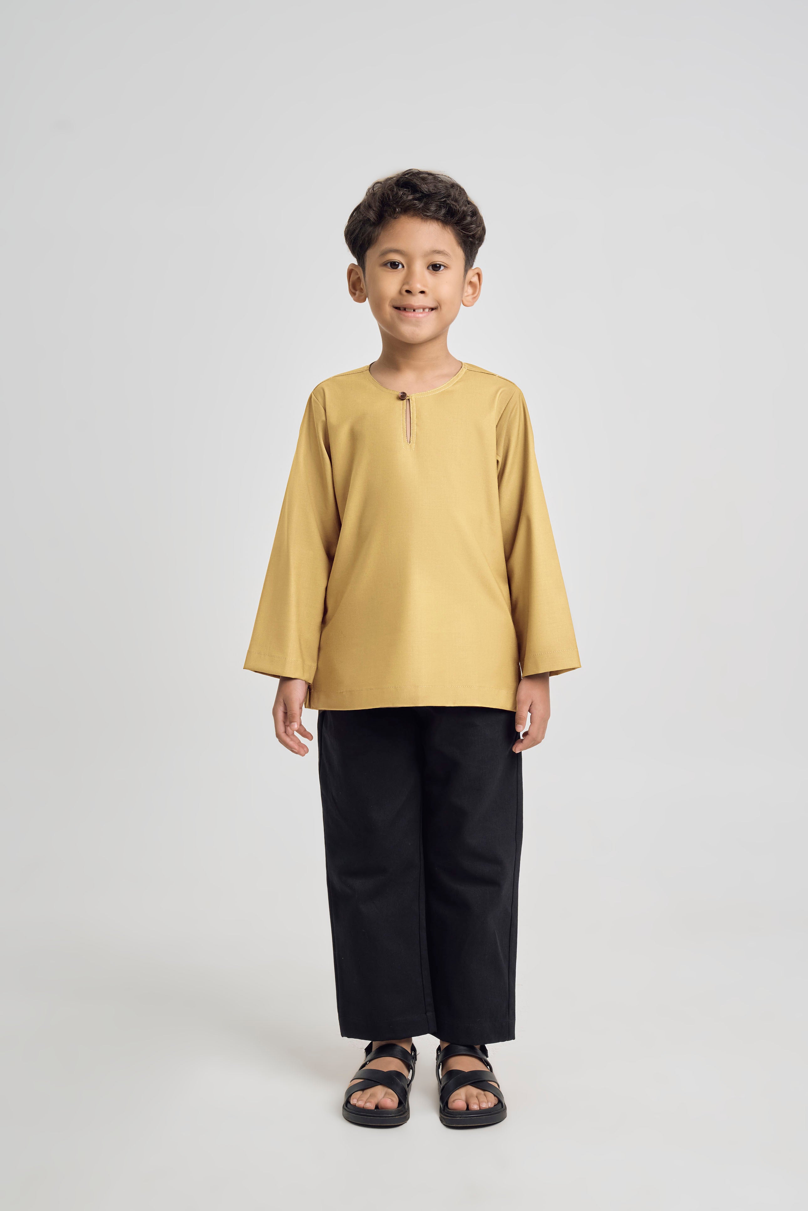 Patawali Boys Top - Buttermilk
