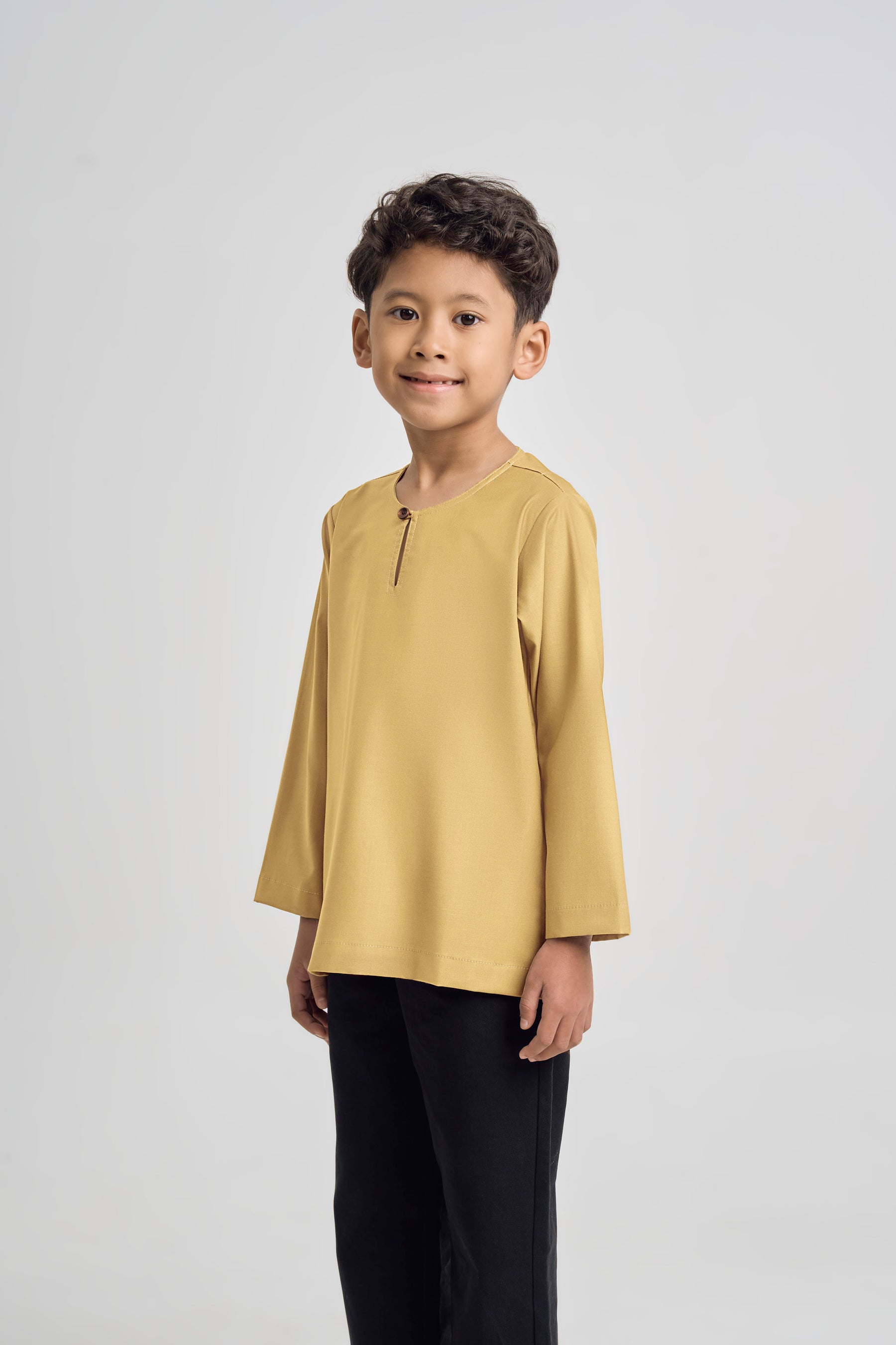 Patawali Boys Top - Buttermilk