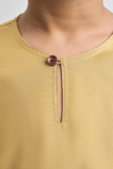 Patawali Boys Top - Buttermilk