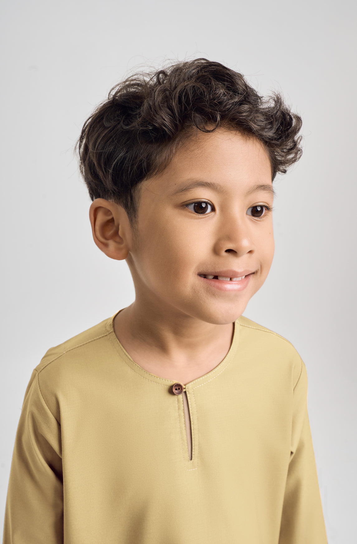 Patawali Boys Top - Buttermilk