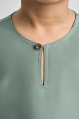 Patawali Boys Top - Grass Green