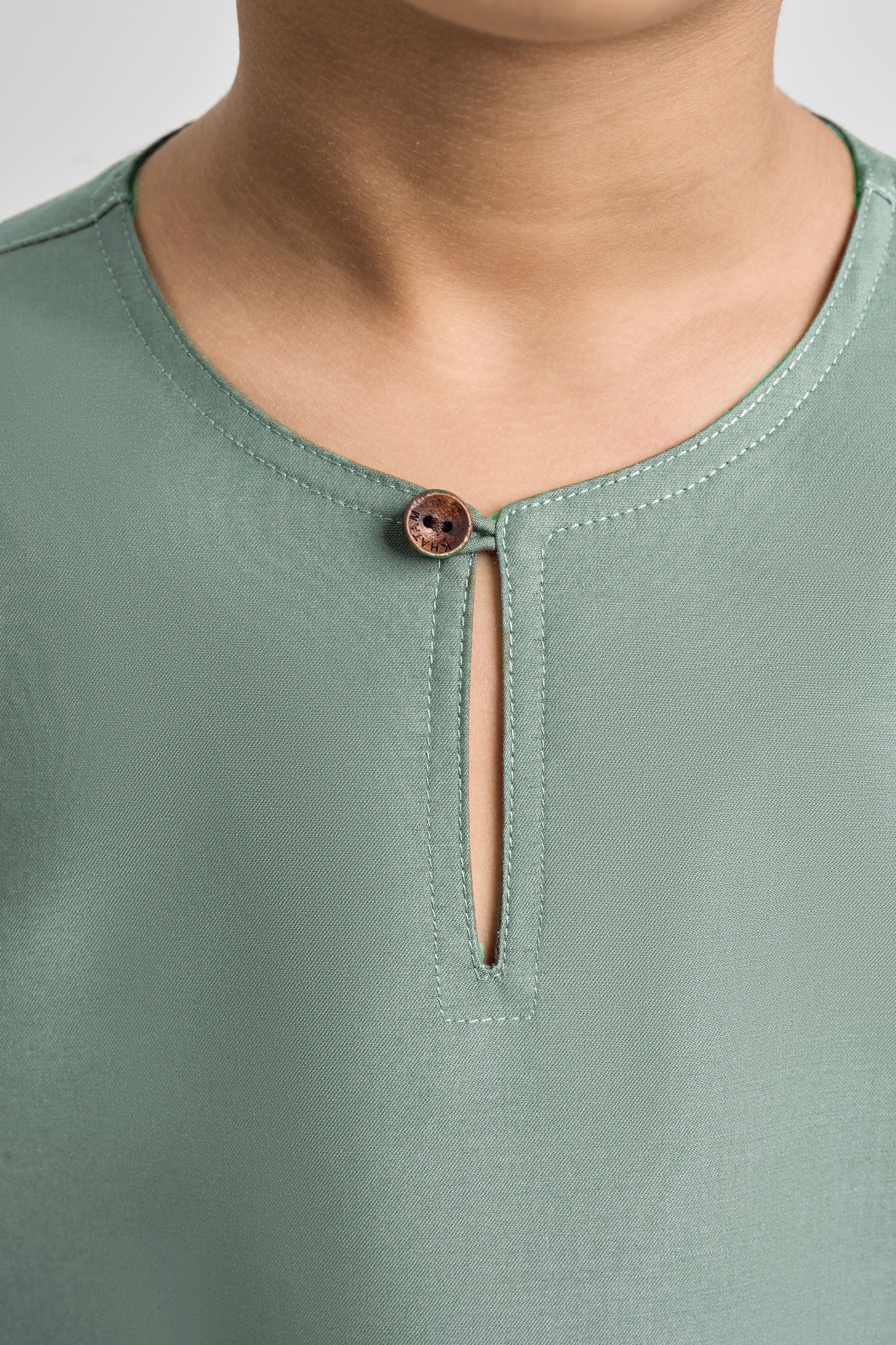 Patawali Boys Top - Grass Green