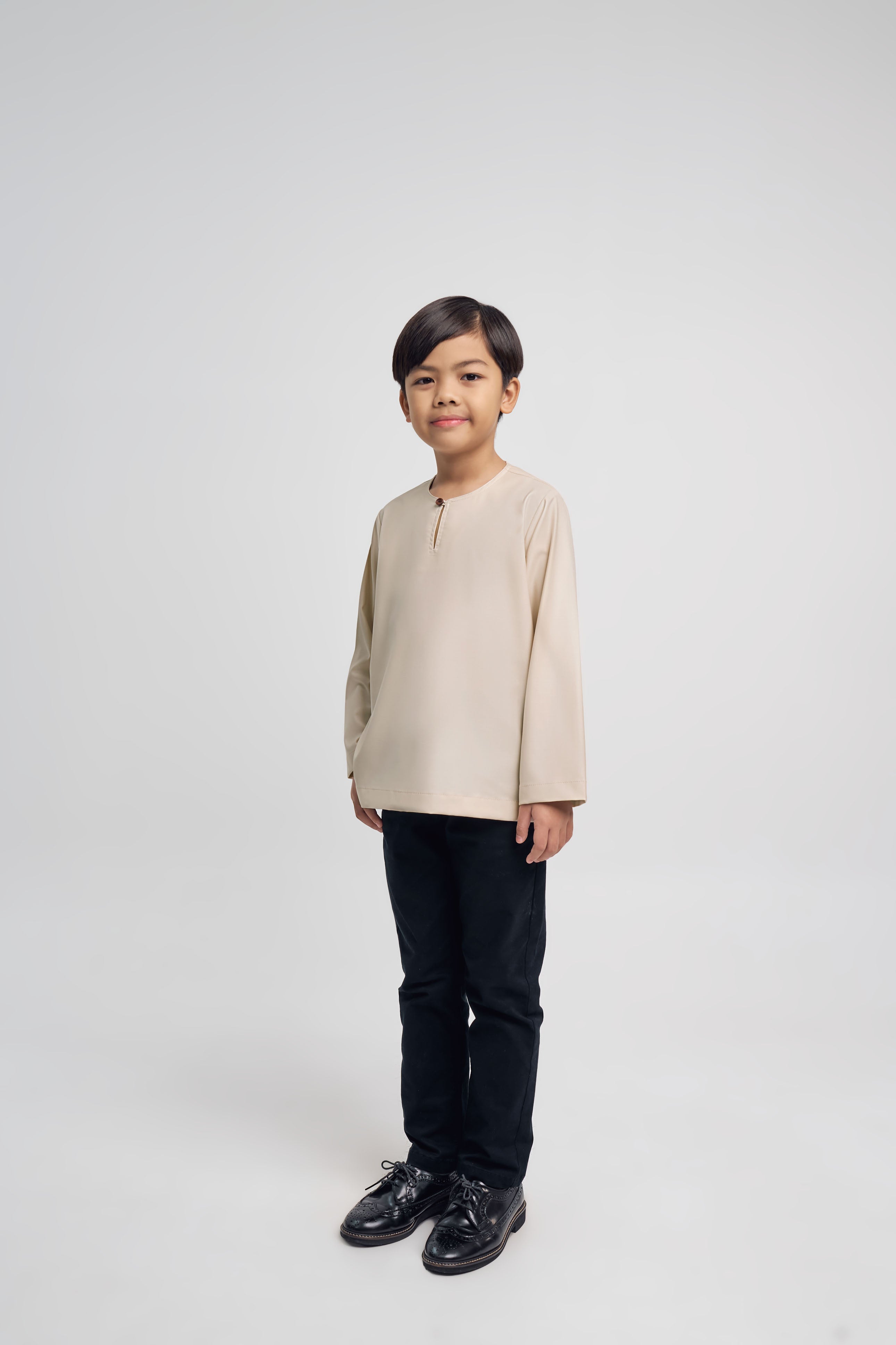 Patawali Boys Top - Light Khaki