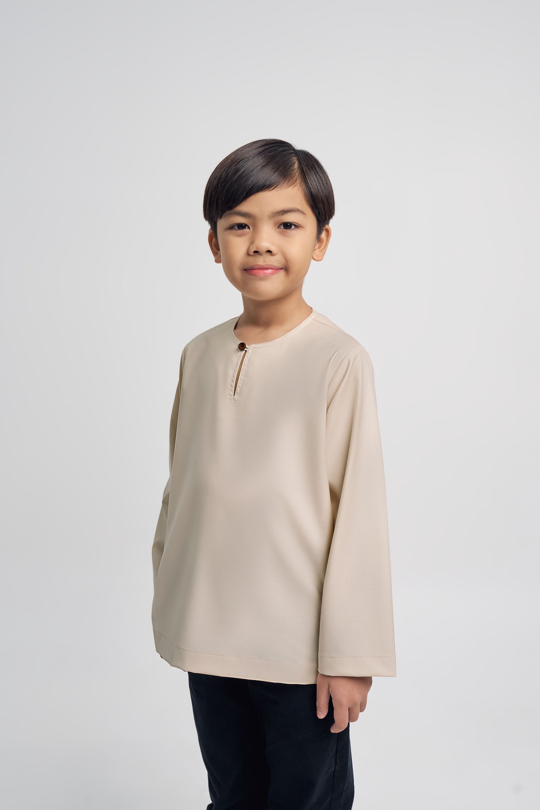 Patawali Boys Top - Light Khaki