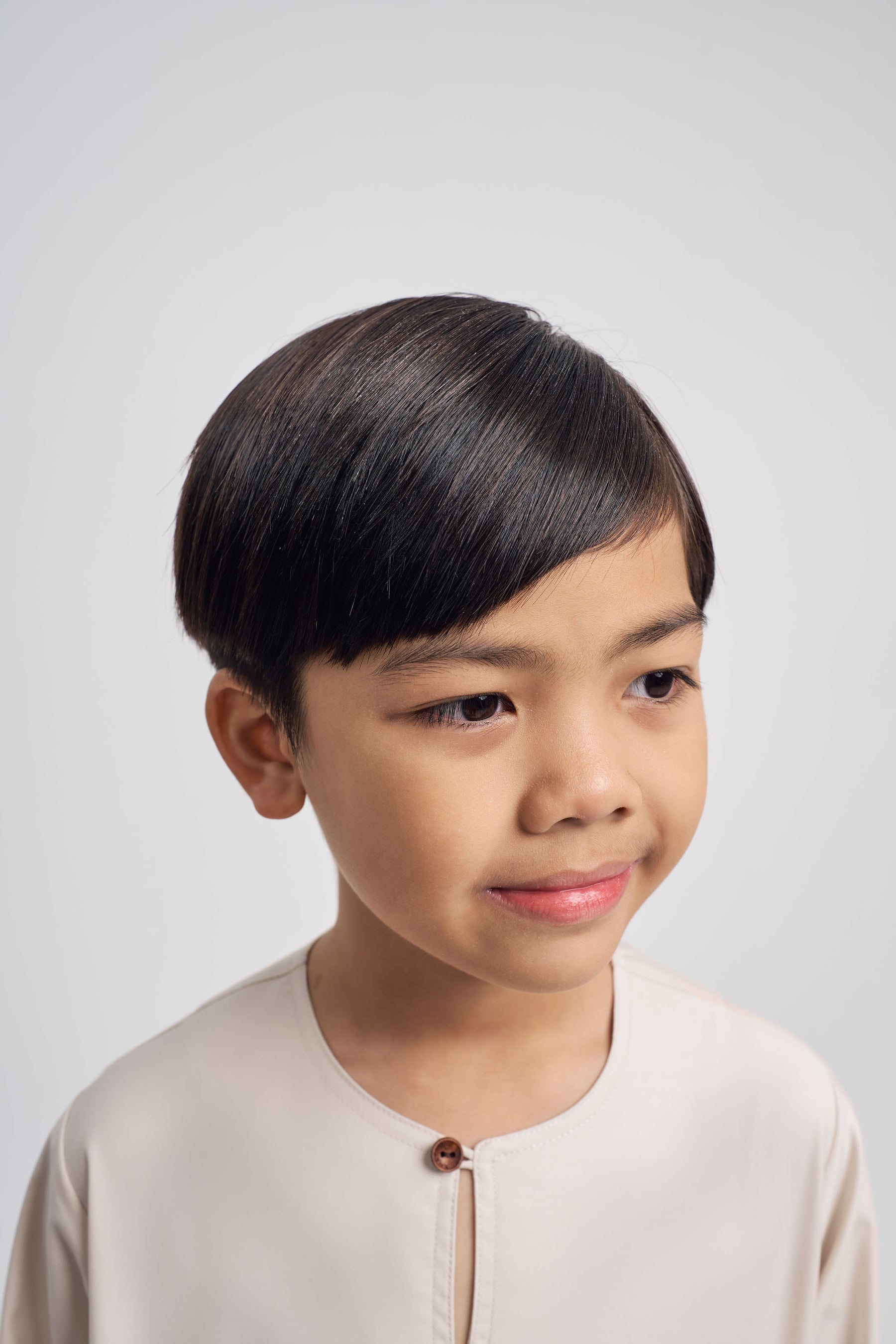 Patawali Boys Top - Light Taupe