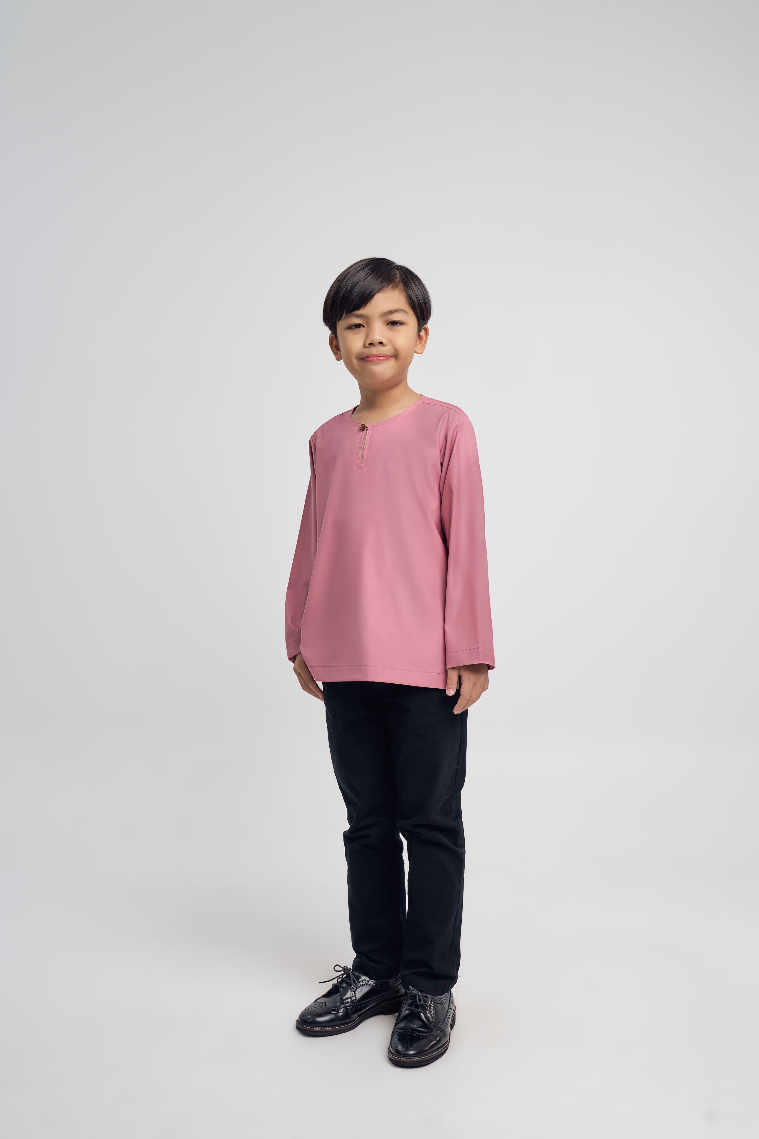 Patawali Boys Top - Pink Belacan