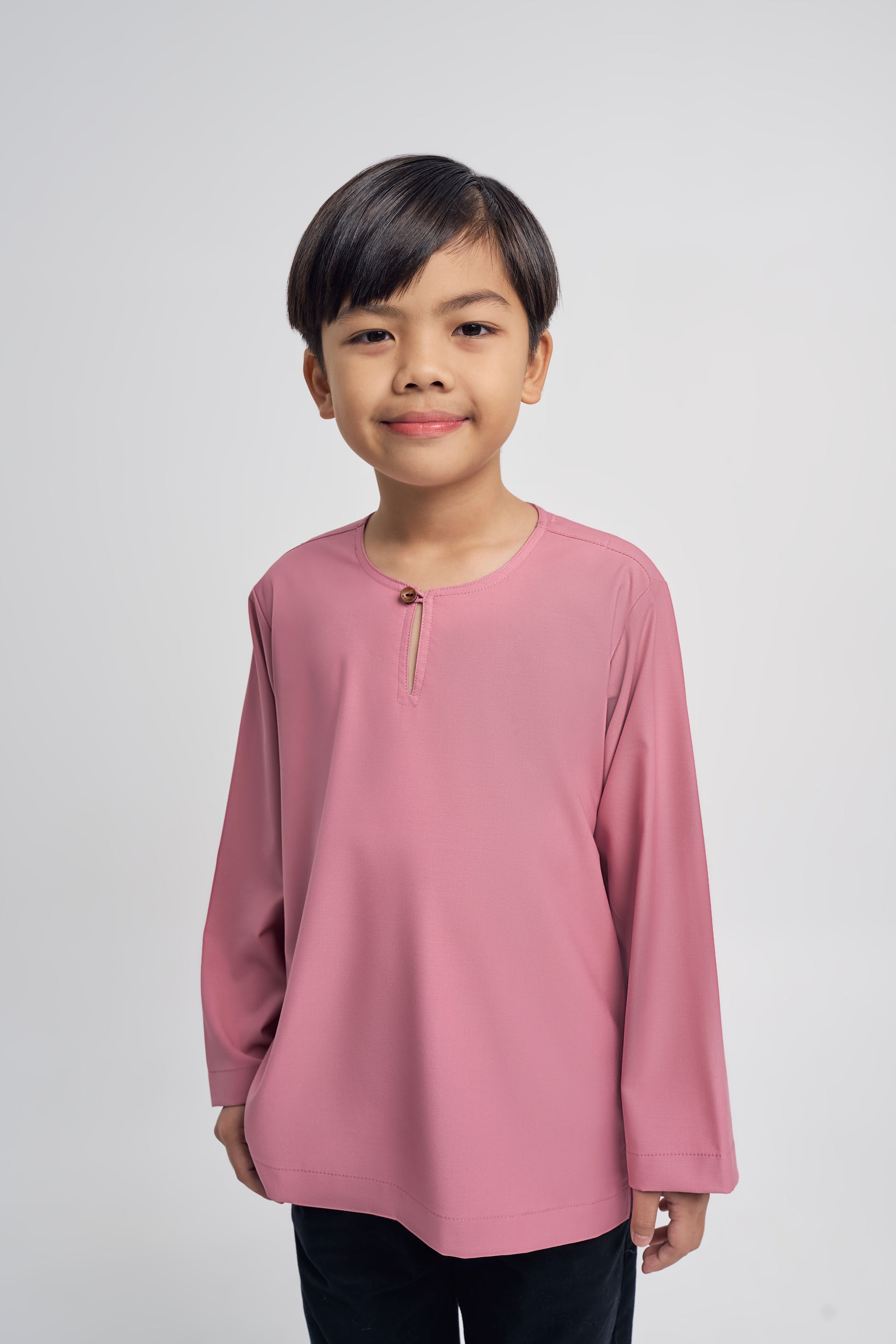 Patawali Boys Top - Pink Belacan