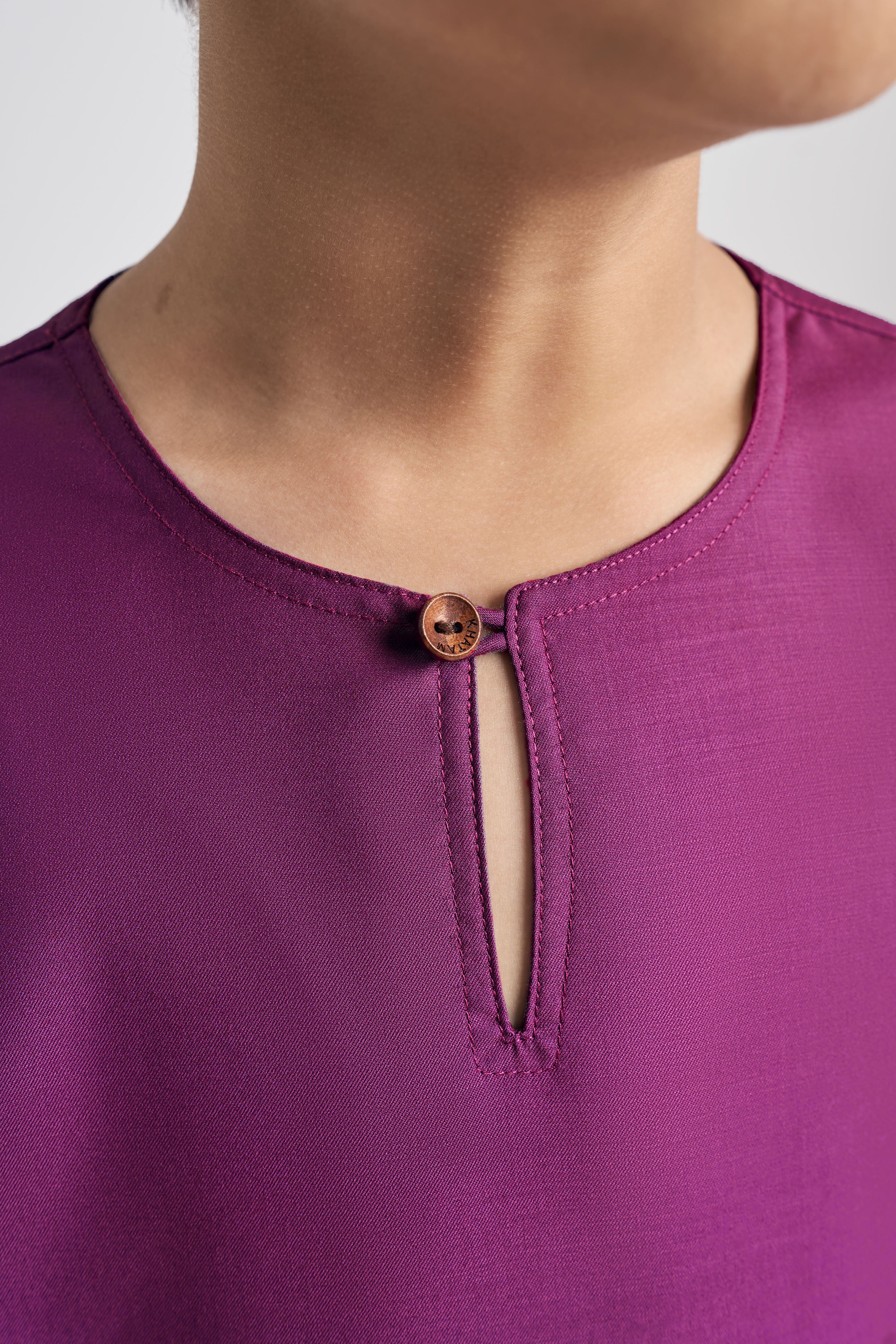 Patawali Boys Top - Purple Manggis