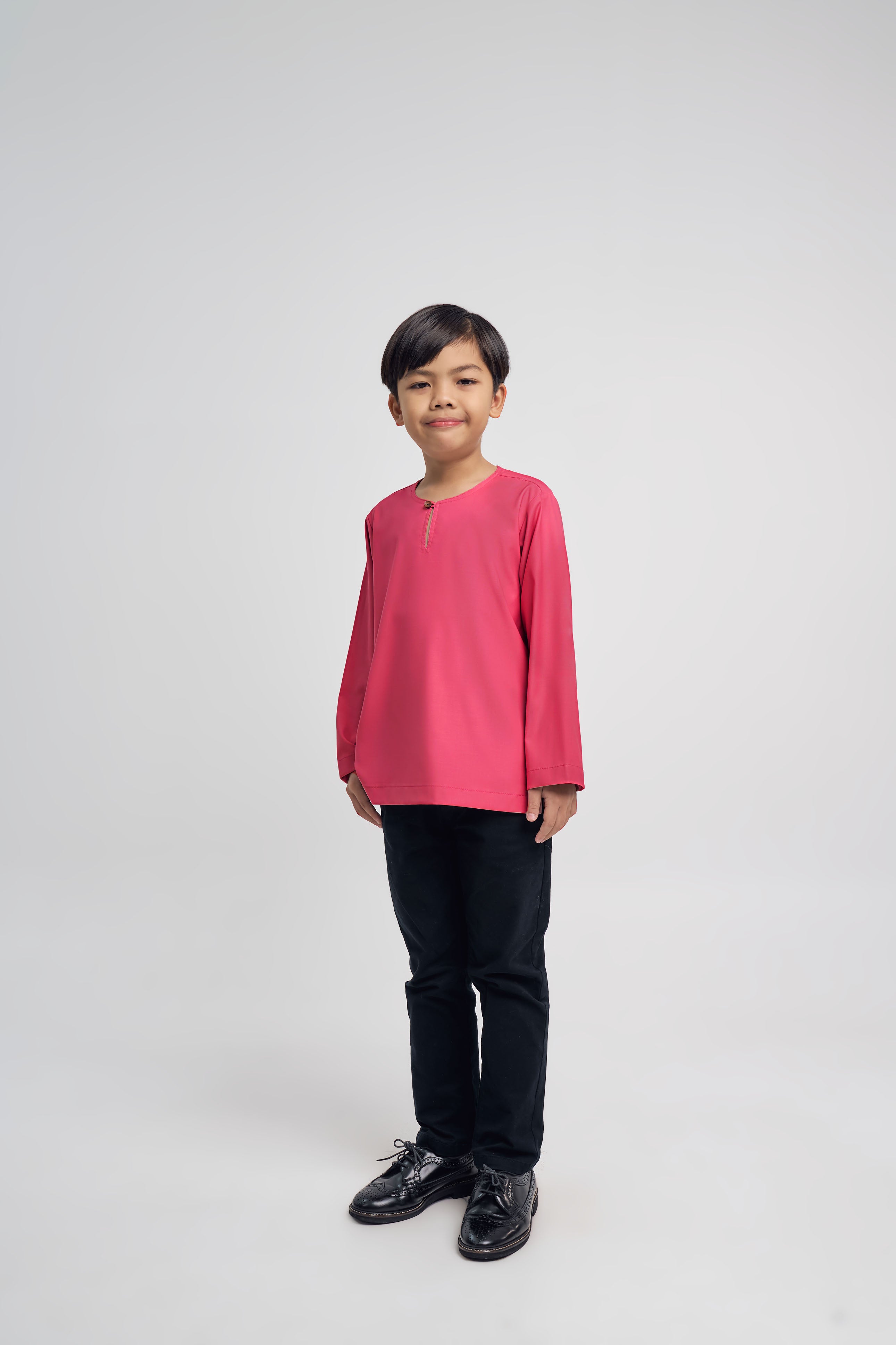 Patawali Boys Top - Rose Red