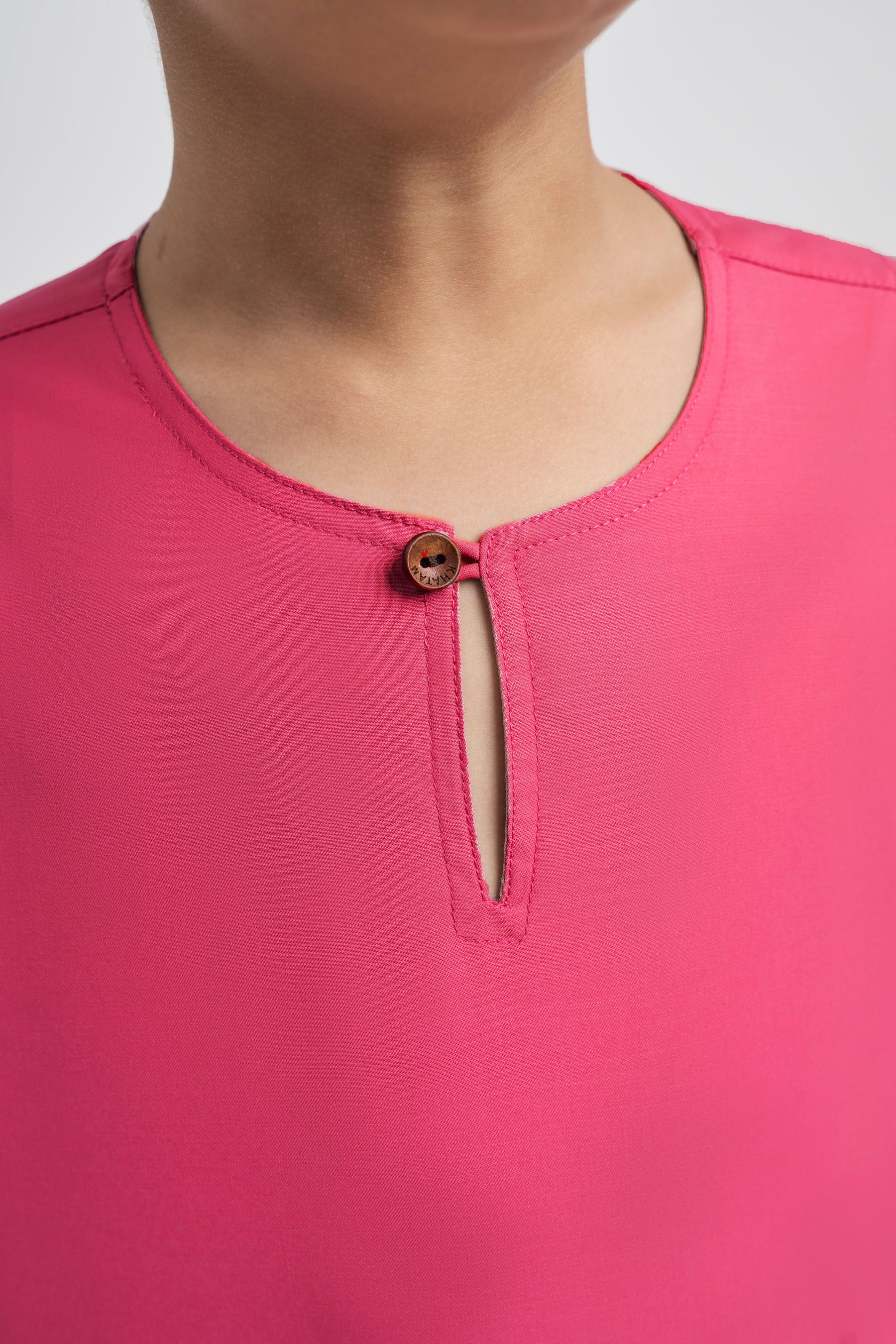 Patawali Boys Top - Rose Red