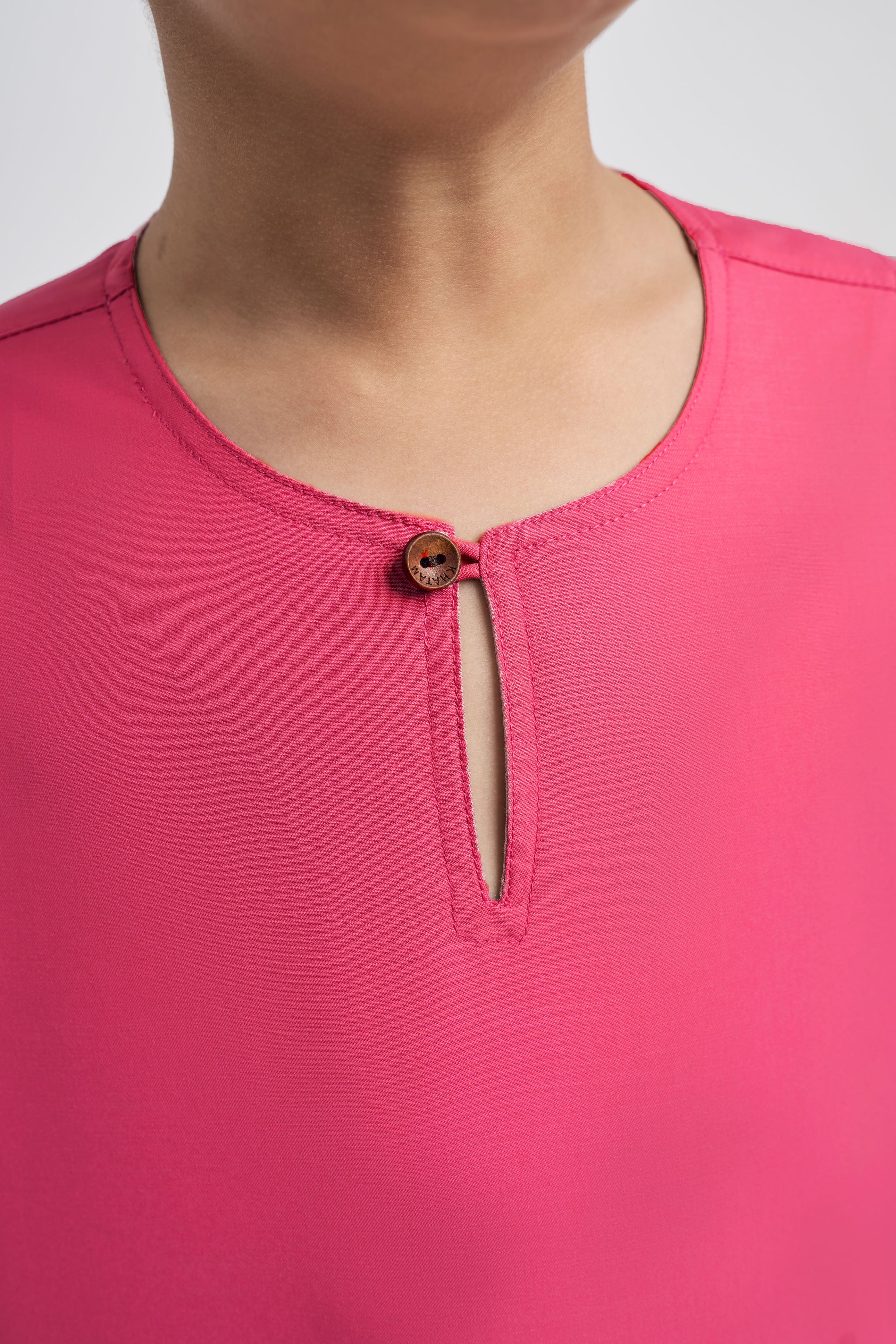 Patawali Boys Top - Rose Red