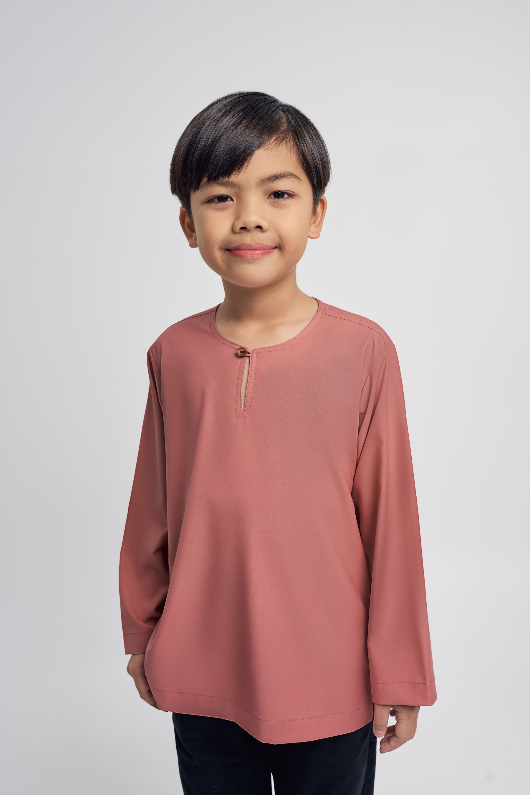 Patawali Boys Top - Smokey Pink