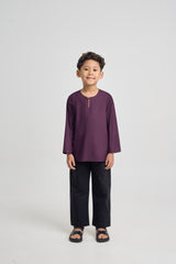 Patawali Boys Top - Dark Purple