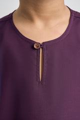Patawali Boys Top - Dark Purple