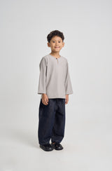 Patawali Boys Top - Ash Grey