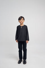 Patawali Boys Top - Opal Black