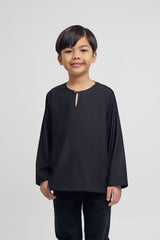 Patawali Boys Top - Opal Black