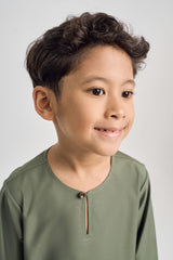 Patawali Boys Top - Pickle Green