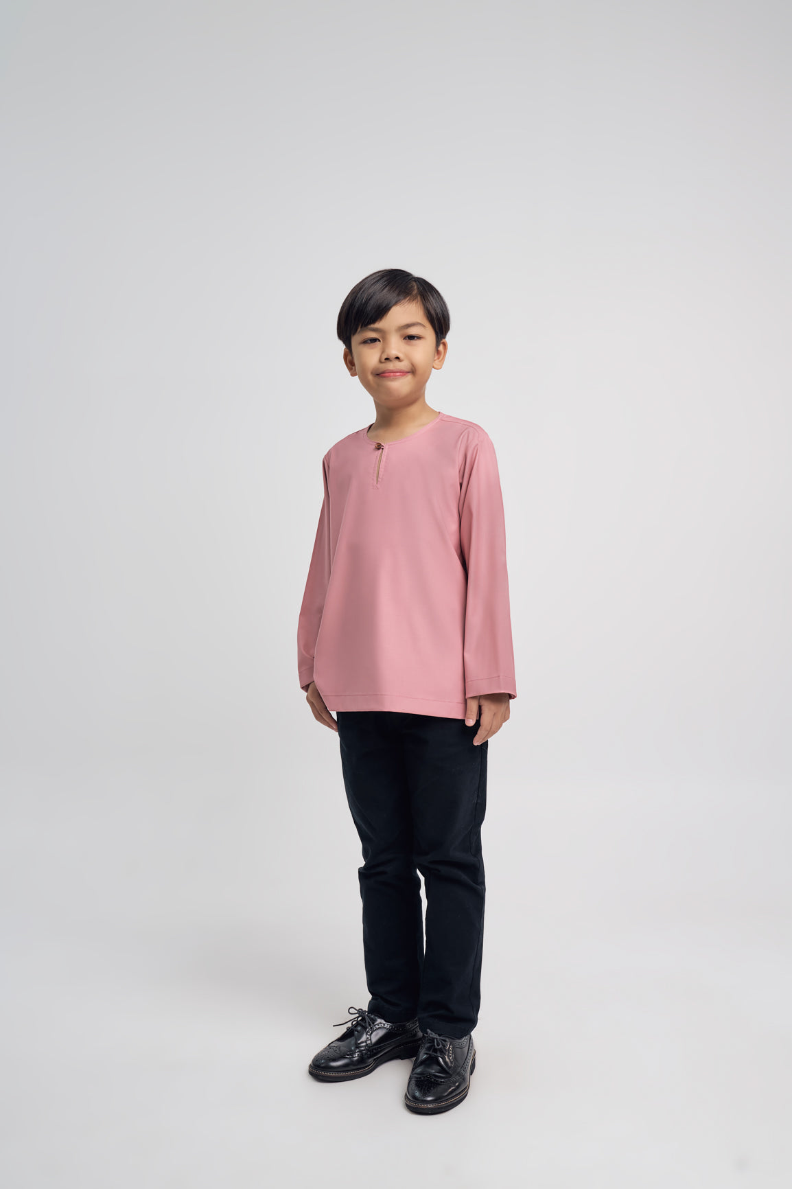 Patawali Boys Top - Dusty Pink