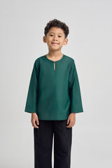 Patawali Boys Top - Emerald Green