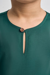 Patawali Boys Top - Emerald Green