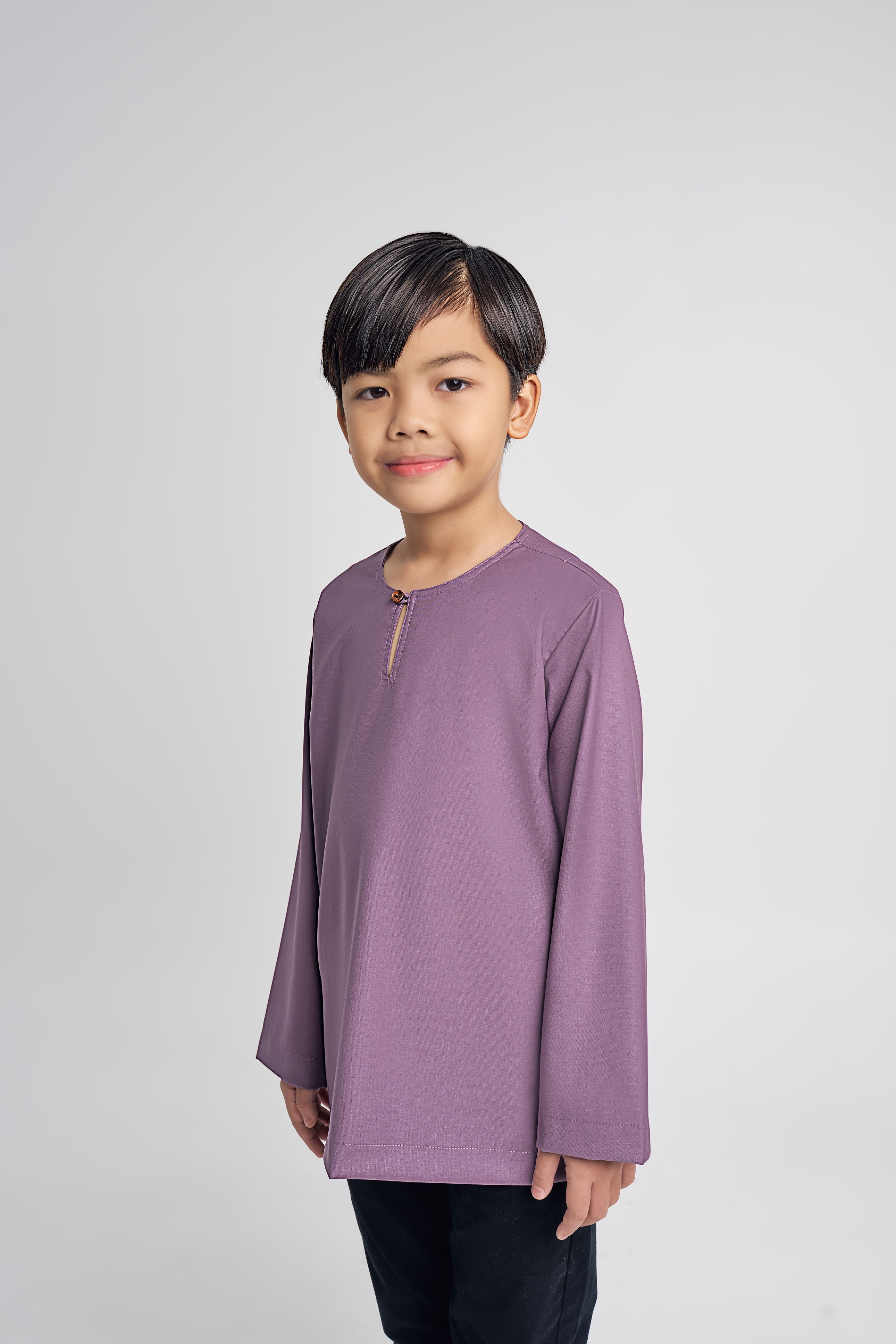 Patawali Boys Top - Dusty Lilac