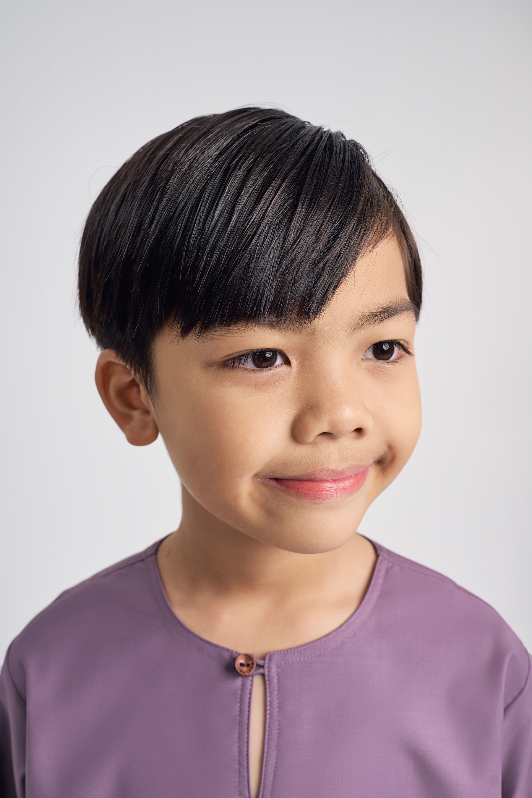 Patawali Boys Top - Dusty Lilac