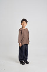 Patawali Boys Top - Espresso
