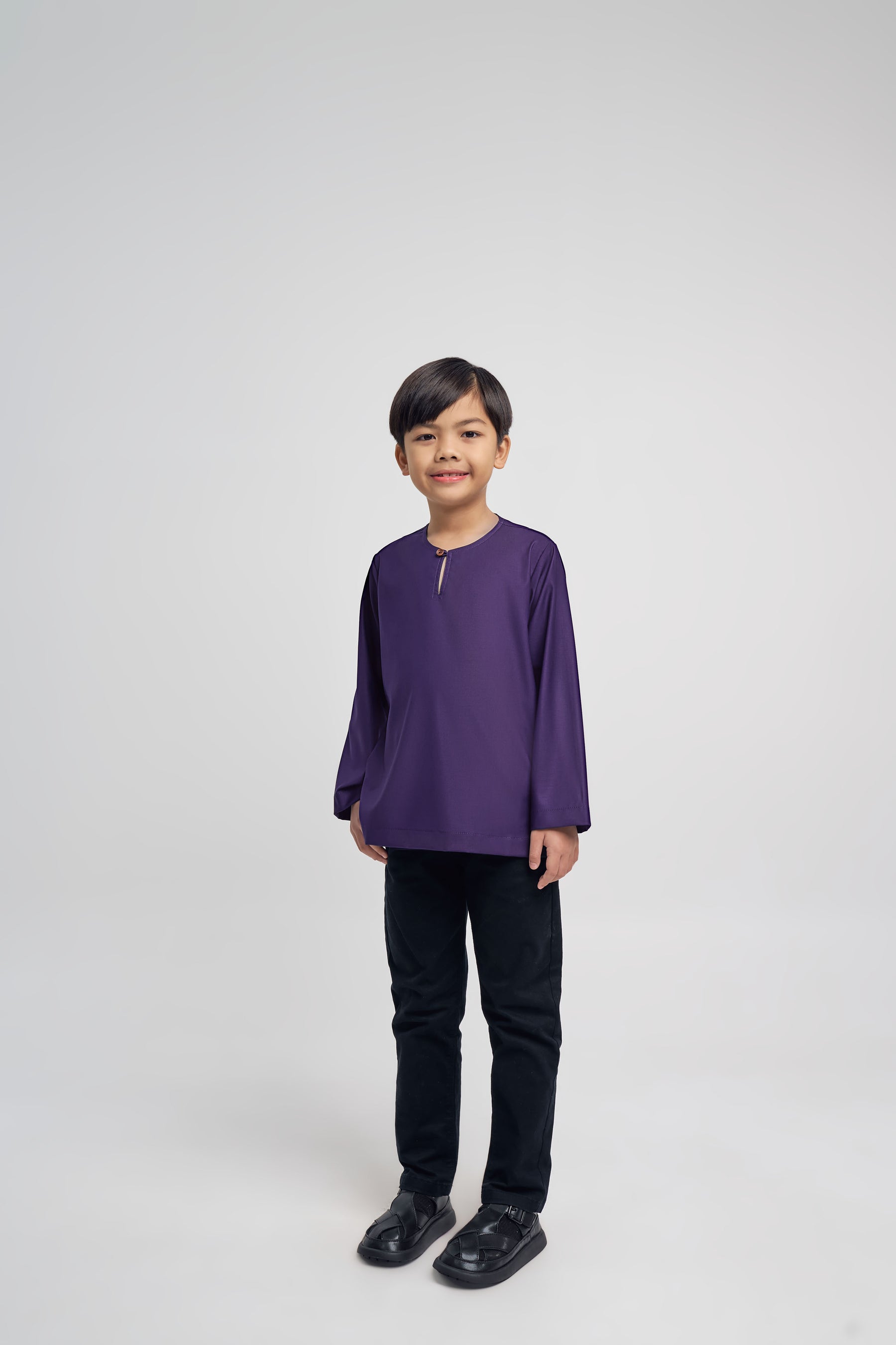 Patawali Boys Top - Dark Indigo
