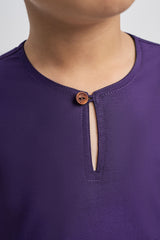 Patawali Boys Top - Dark Indigo