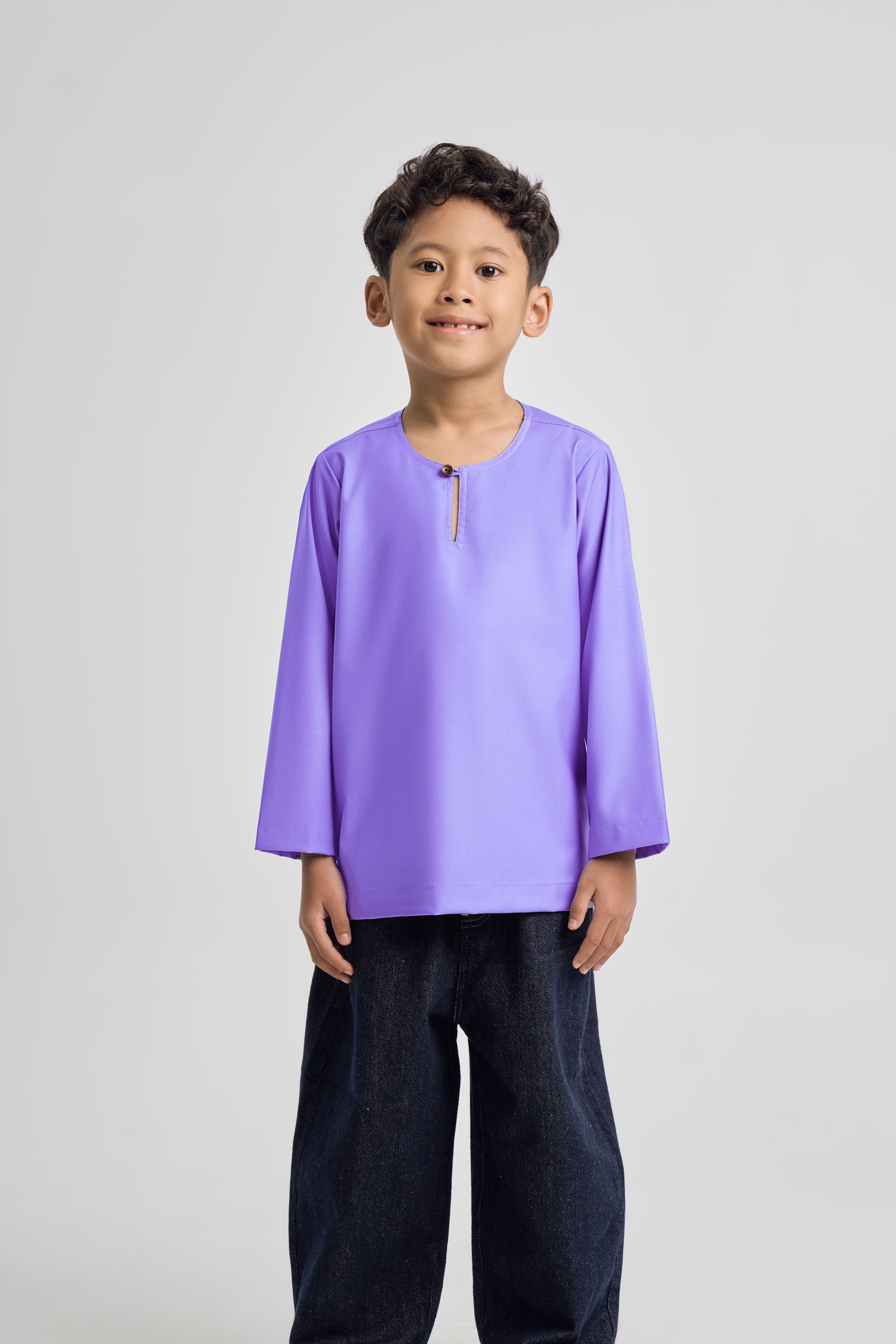 Patawali Boys Top - Purple Yam