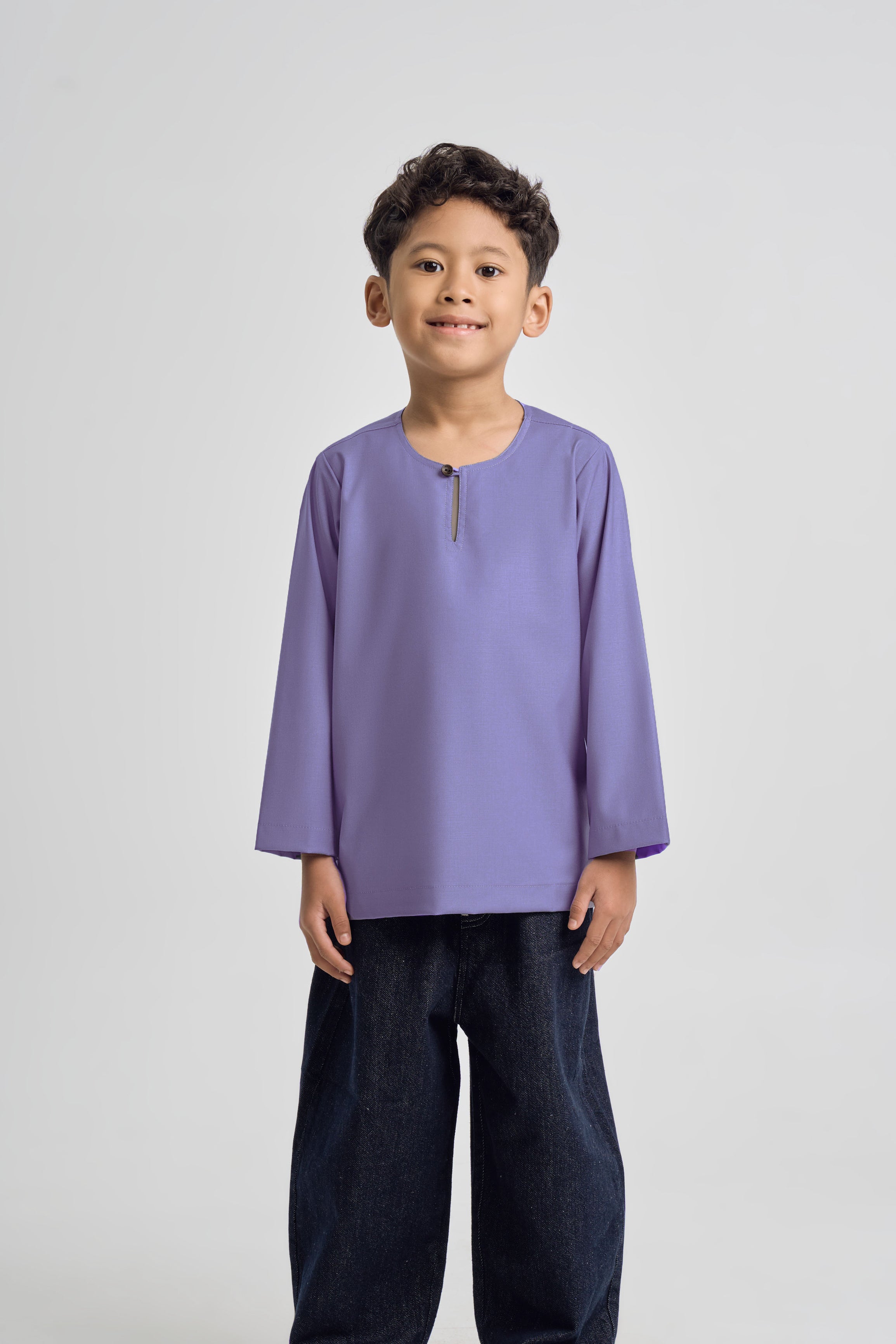 Patawali Boys Top - Purple Yam