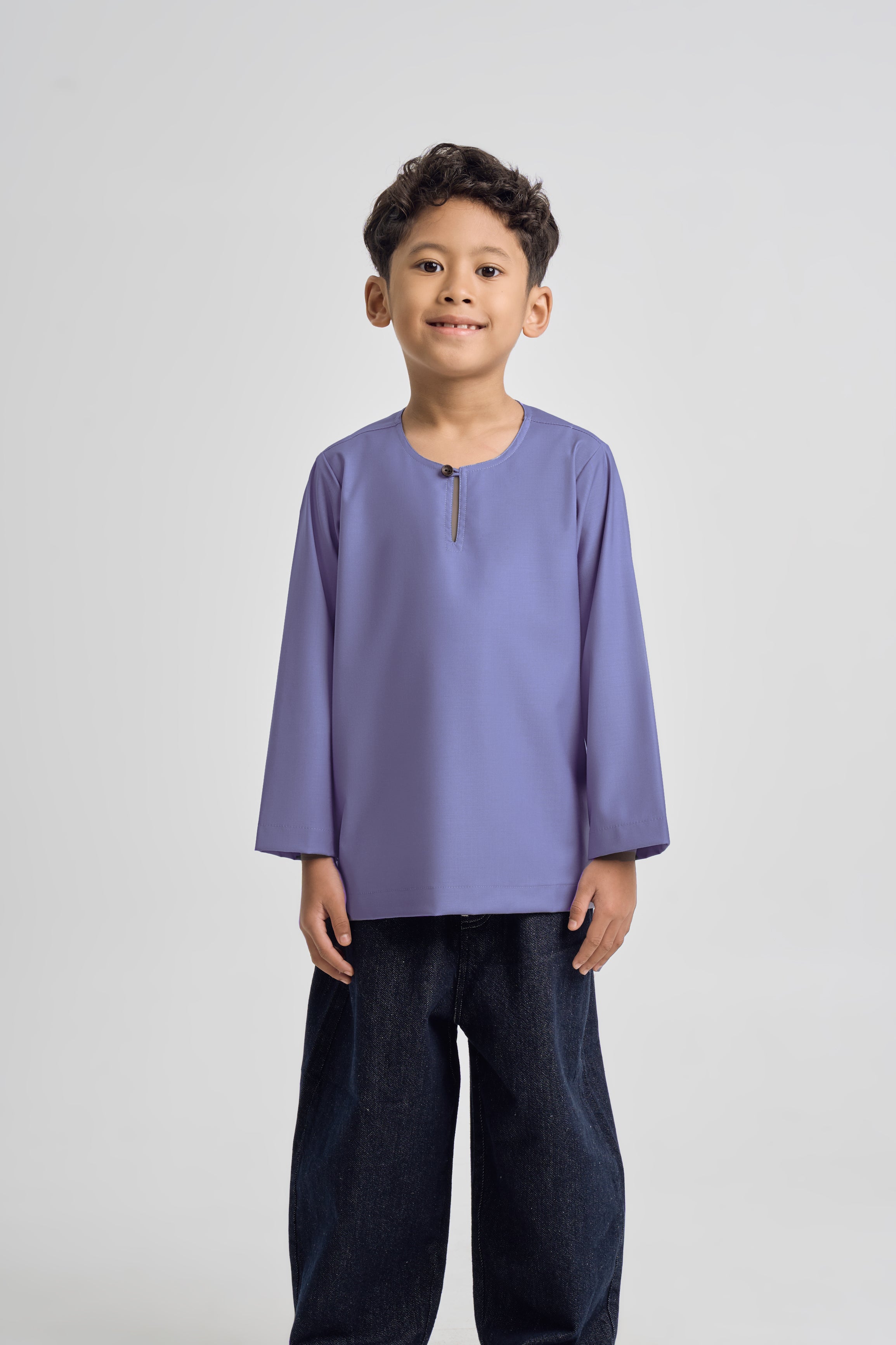 Patawali Boys Top - Purple Yam