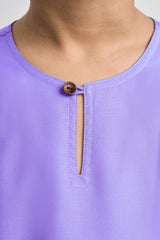 Patawali Boys Top - Purple Yam