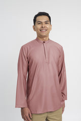 Patawali Collared Top  - Smokey Pink