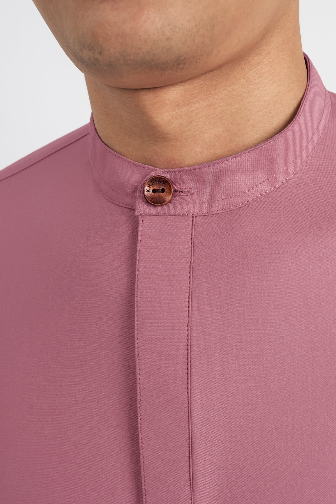 Patawali Collared Top  - Pink Belacan