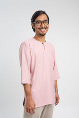Patawali Three Quarter Sleeve Top  - Soft Pink