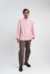 Patawali Collared Top  - Soft Pink
