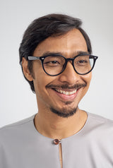 Patawali Three Quarter Sleeve Top  - Ash Grey